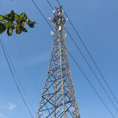 4g GSM τριγωνική δικτυωτού πλέγματος κεραία μικροκυμάτων πύργων ασύρματη