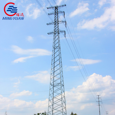 132kv Ηλεκτρικός πύργος μεταφοράς υψηλής τάσης υψηλής τάσης