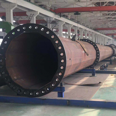 110kv γαλβανισμένη υψηλή τάση ηλεκτρικός Πολωνός Hexadecagon 9m χρησιμότητα