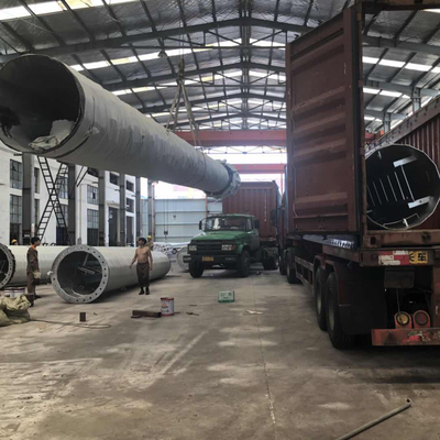 Πύργος A123 κυττάρων δέντρων πεύκων καυτής εμβύθισης Q345b που καλύπτεται που γαλβανίζεται