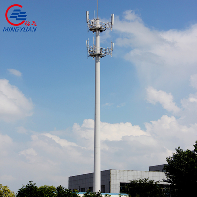 Q355b 25m χάλυβας Πολωνός ιστών καλωδίων GSM πύργων Q460 κυττάρων Guyed