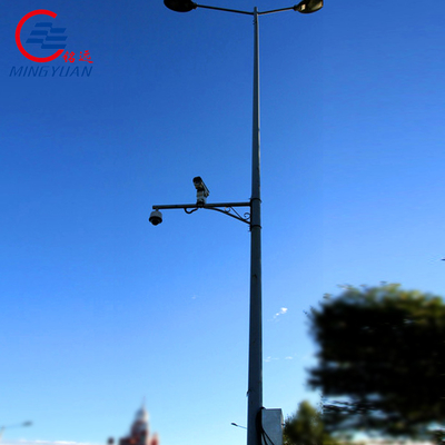 Τοποθετημένος ο κάμερα χάλυβας Πολωνός CCTV γαλβάνισε την οκτάγωνη χρησιμότητα μετάλλων ελέγχου ασφάλειας